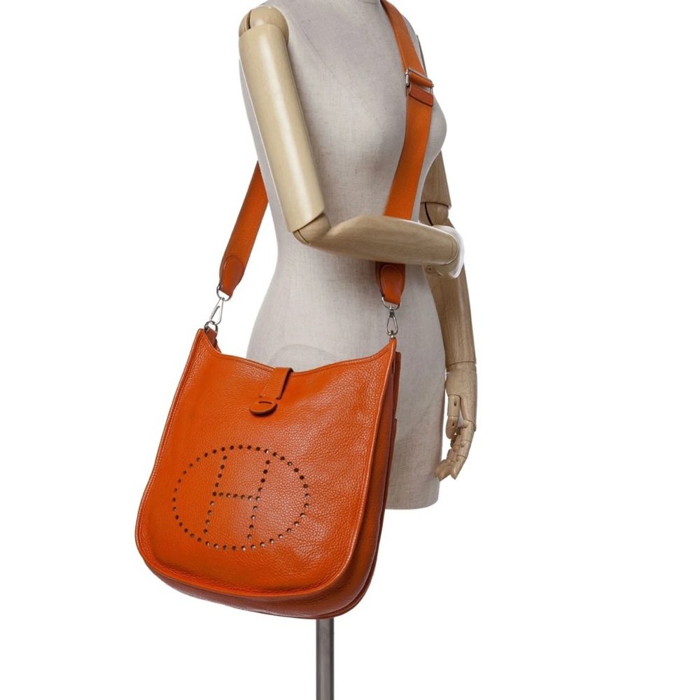 Orange Evelyne Crossbody Bag - Women